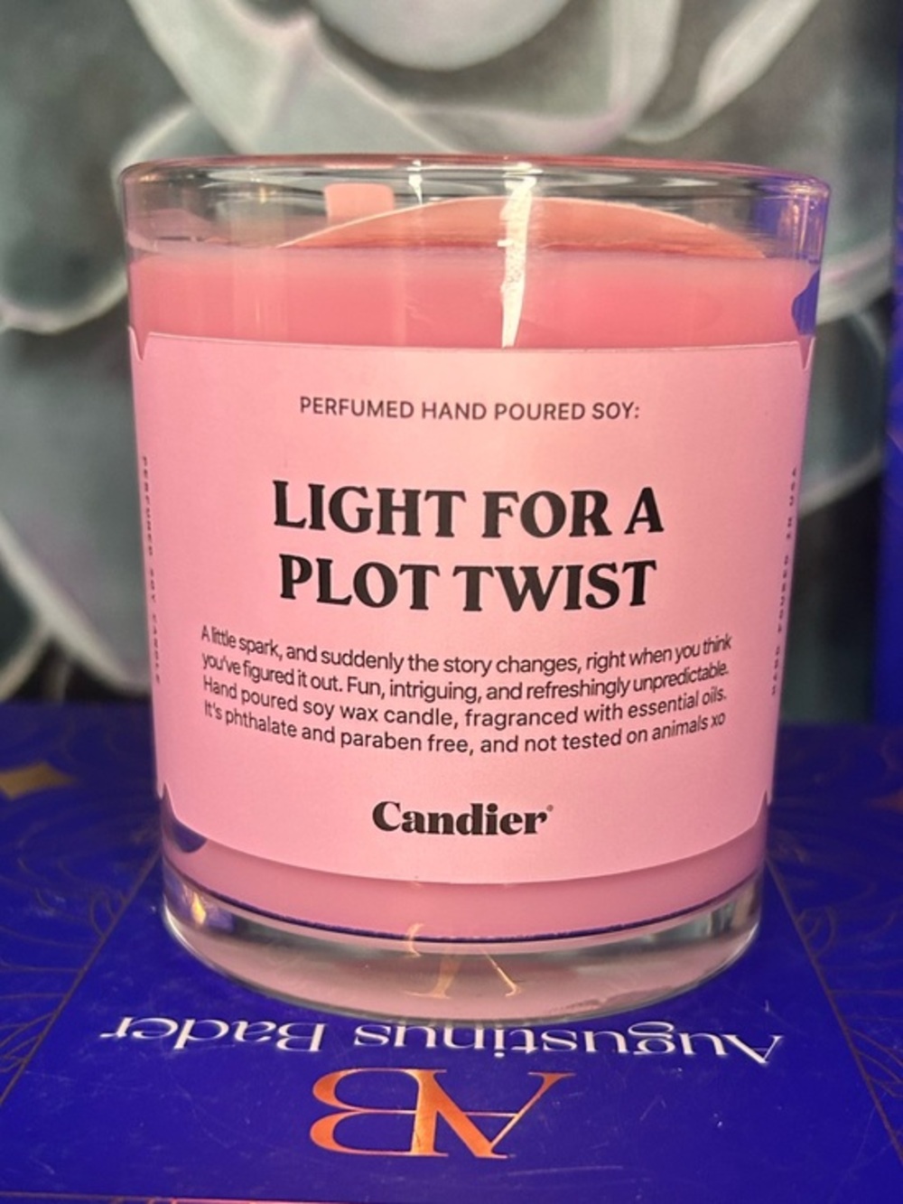 Candier by Ryan Porter Light for a Plot Twist Fruity Scented Candle